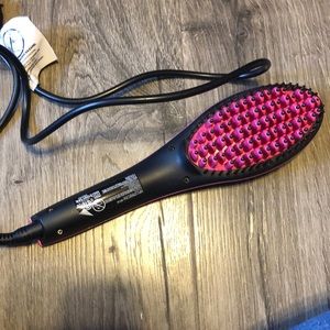 Straightener brush